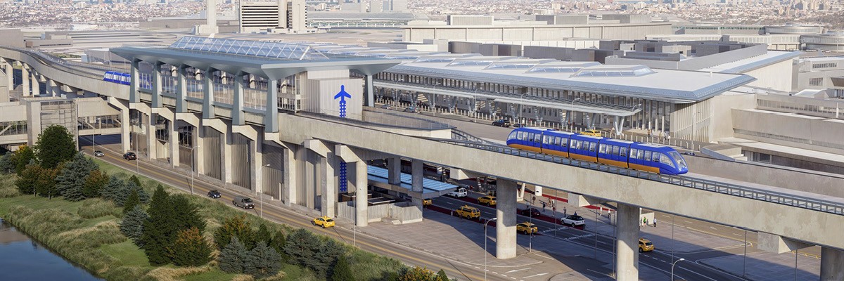 New AirTrain Newark: $1.18B Contract for Rail & Stations