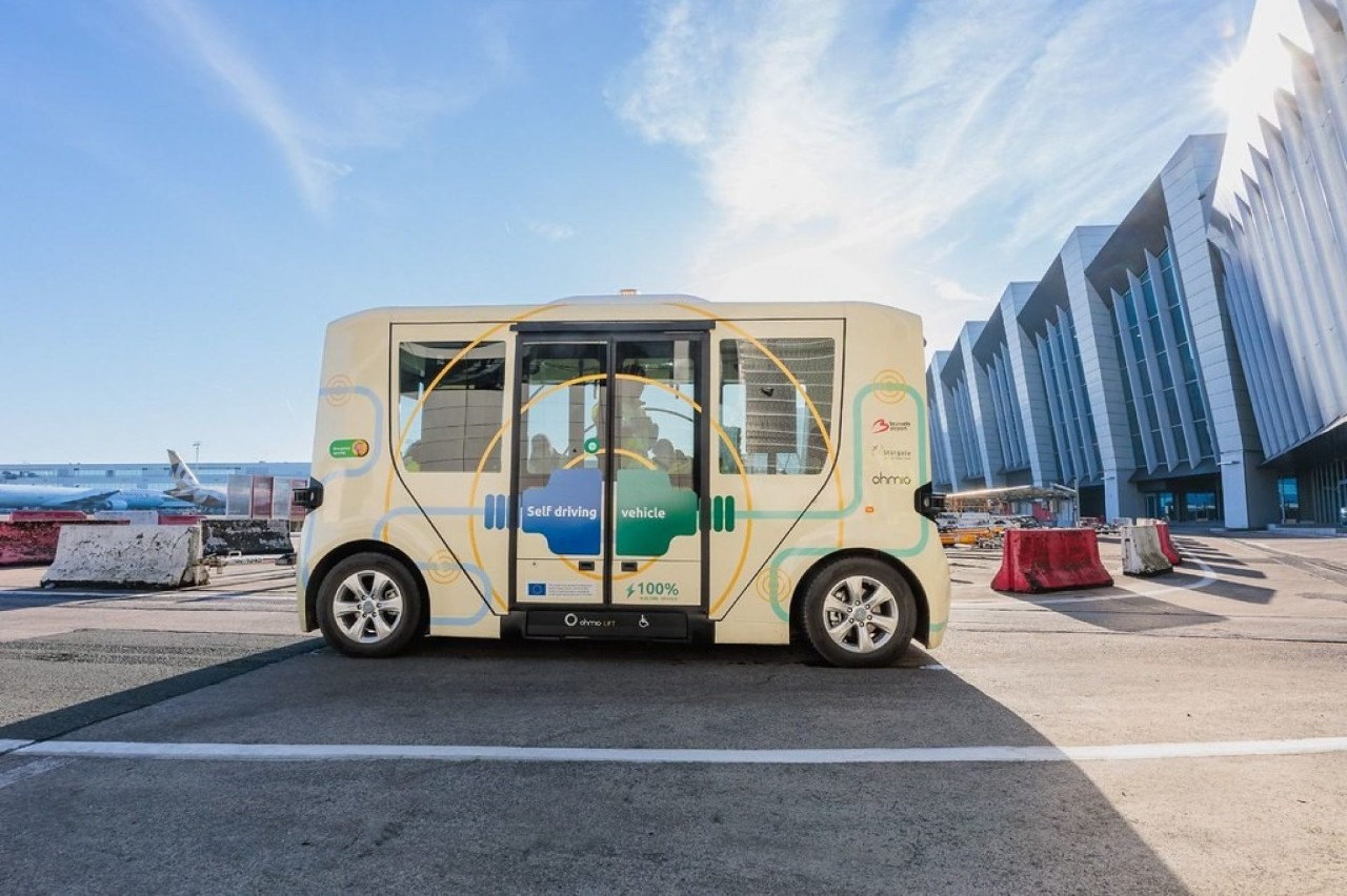 PORT AUTHORITY TO TEST SELF-DRIVING SHUTTLE BUSES AT NEWARK LIBERTY INTERNATIONAL AIRPORT THIS SPRING