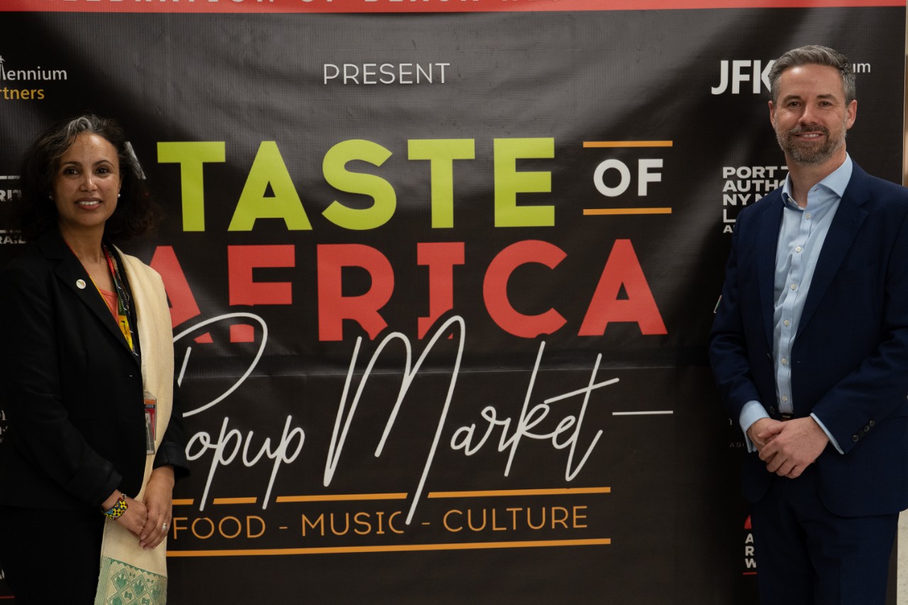 Taste of Africa Pop-Up at JFK Terminal 7 for Black History Month