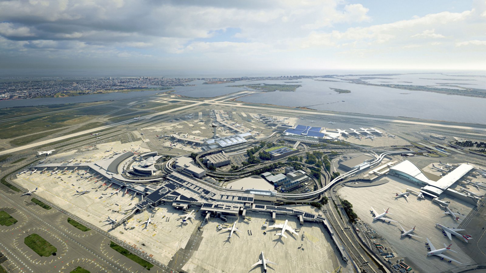 El aeropuerto JFK pide llegar con más tiempo este verano por obra - Aeropuerto Internacional John F. Kennedy (JFK) en Nueva York