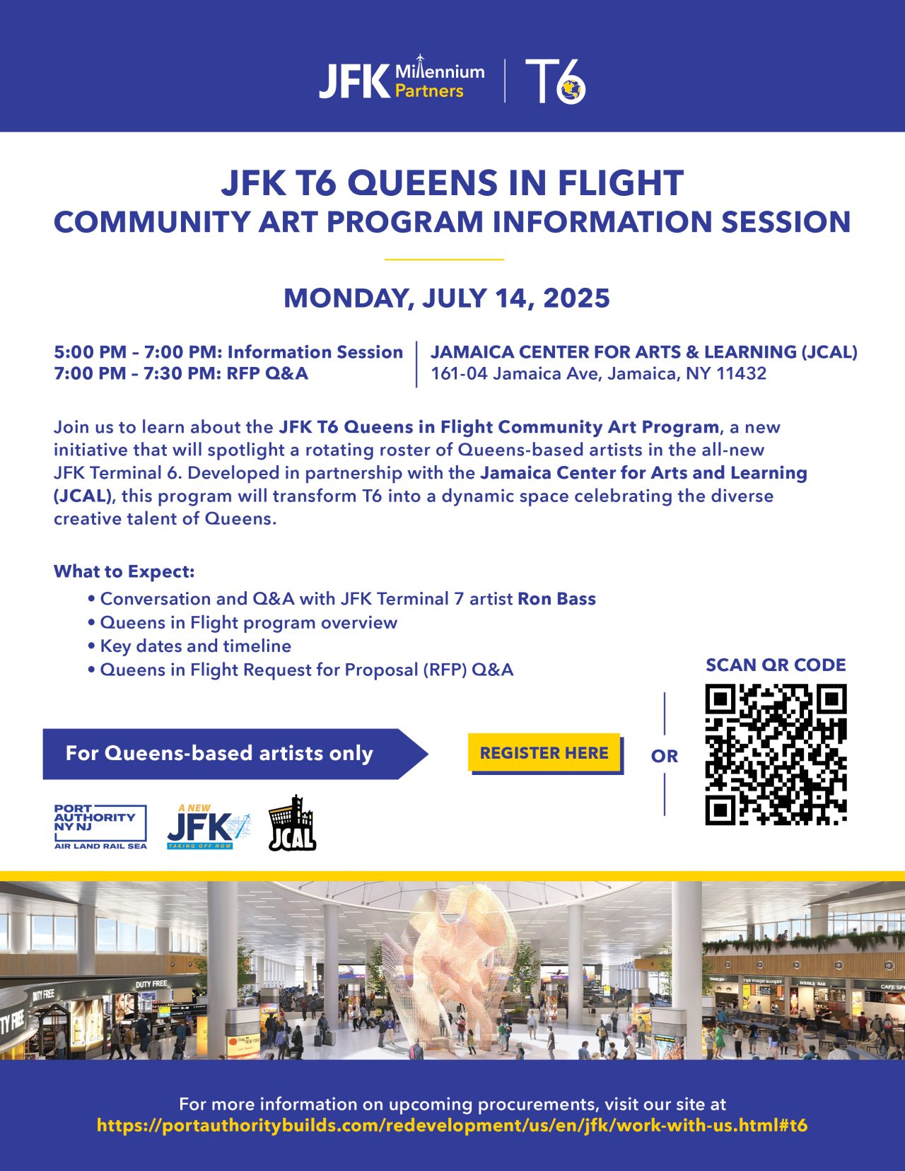 JFK T6 Queens in Flight Flyer