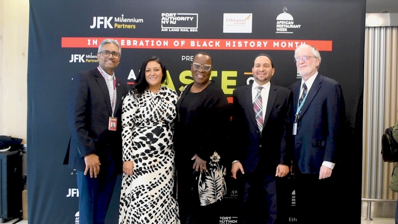 JMP staff at the Taste of Africa Popup 2025