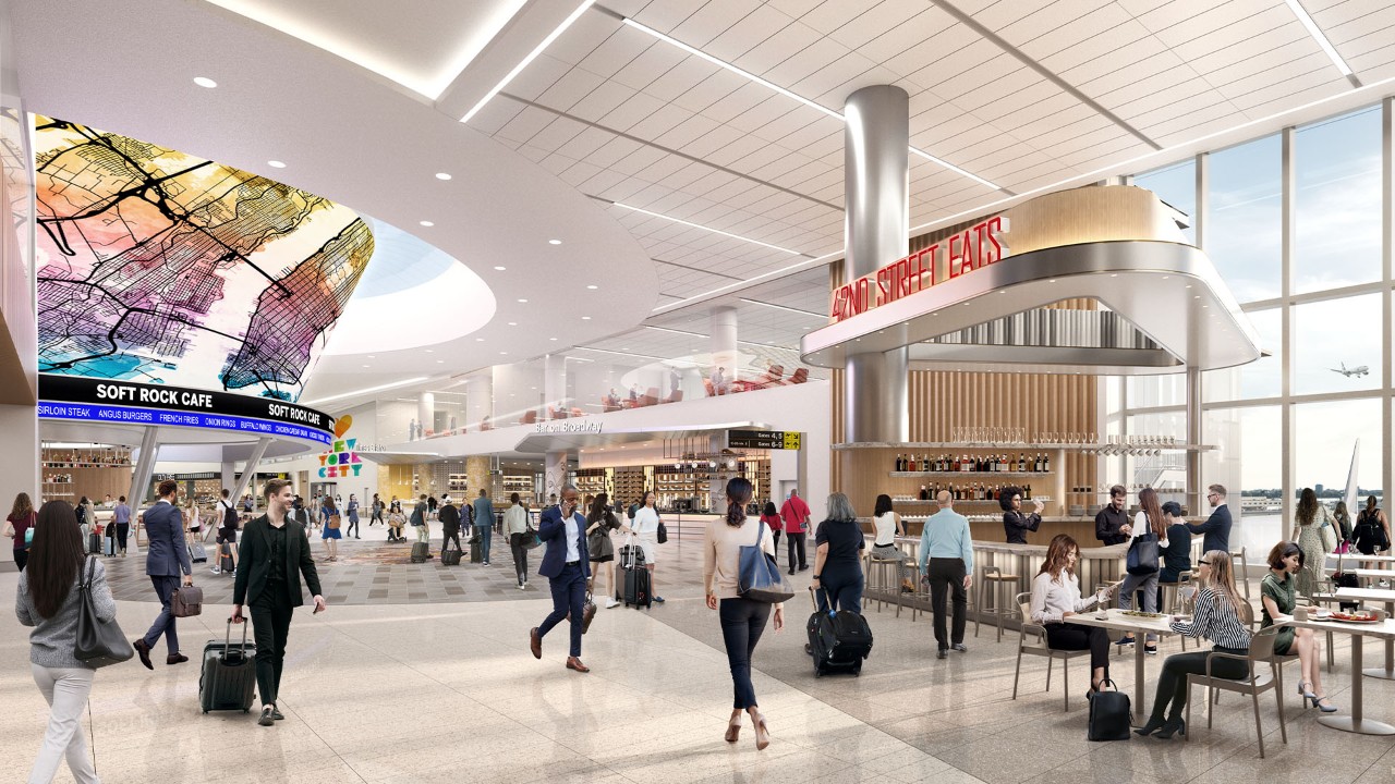 Rendering of Center Hall