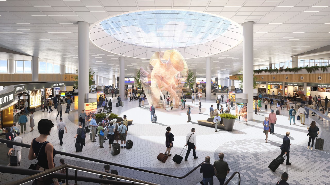 Rendering of East Hall