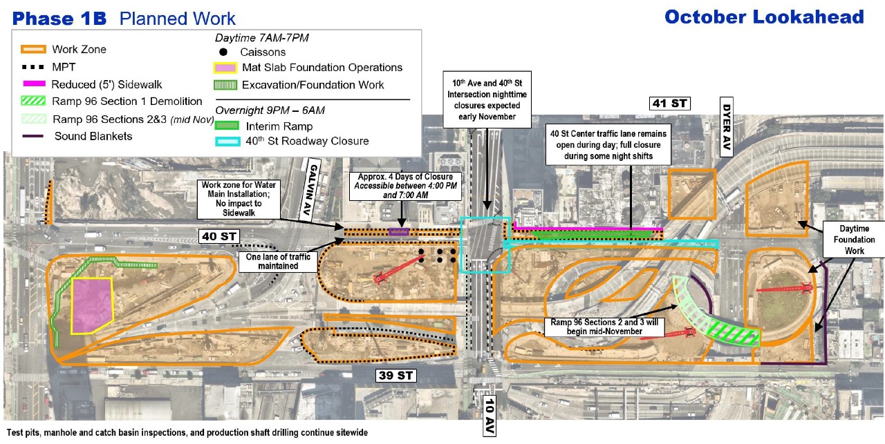 Phase 1 B August Lookahead Graphic